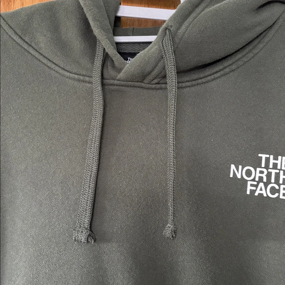 The North Face Dark Olive Green Pullover Hoodie